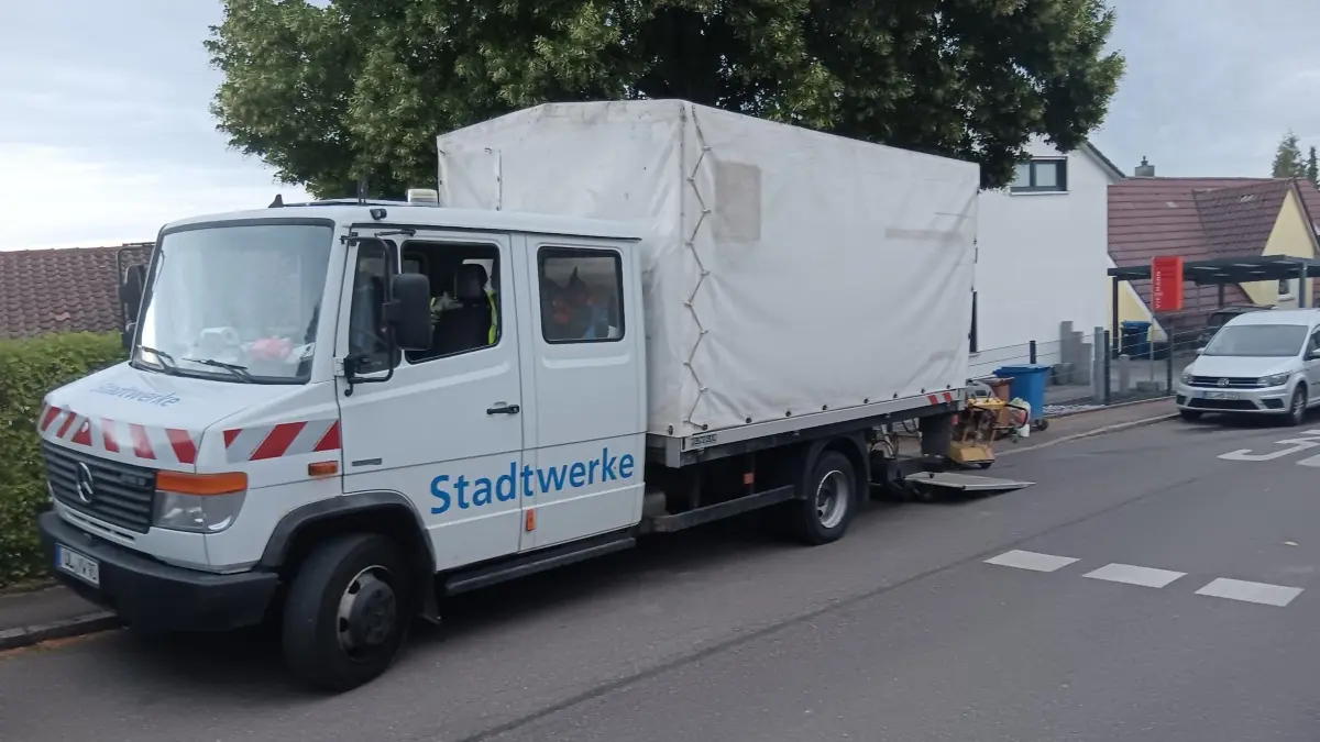 Wegen eines Wasserrohrbruchs in der Ulmer Weststadt musste die Trinkwasserversorgung eingestellt werden.