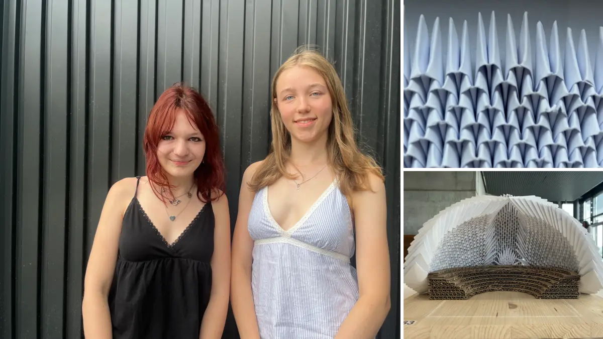 Mara Lea Bentle (links), Lonna Freudenmann (rechts)