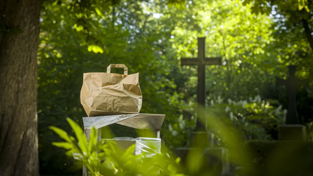 Müll Alter Friedhof