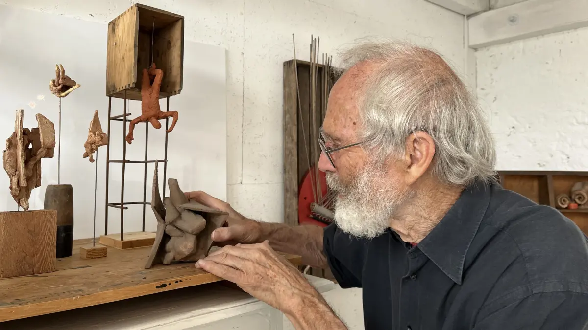 Galerie-Café Sphäre in Ehestetten: Ausstellung "Flieg Vogel Flieg" von Jochen Meyder