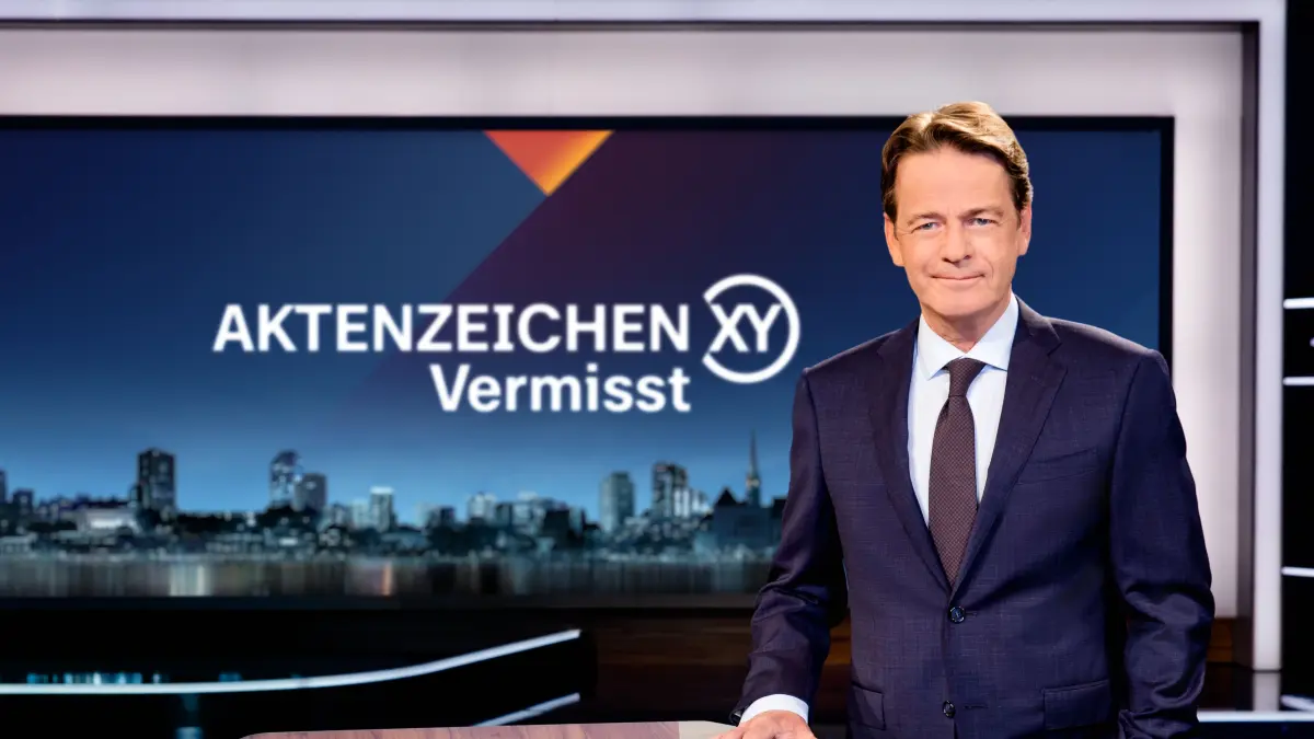 Rudi Cerne moderiert die Sendung "Aktenzeichen XY ... Vermisst" im ZDF.