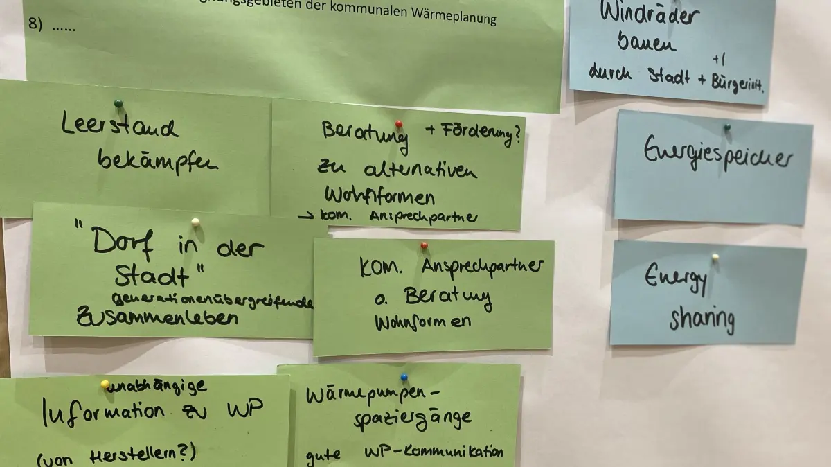 Klimawerkstatt in Ehingen Klimaschutzkonzept
