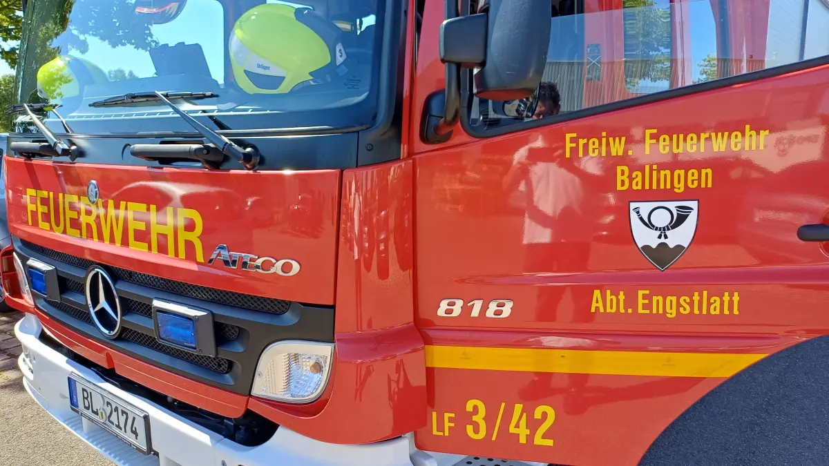 Feuerwehr Engstlatt Einsatz Uhlsport