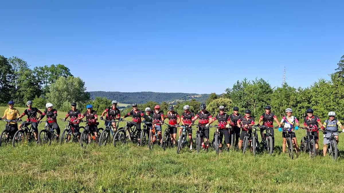 Fury-Tours Mountainbiker Hier sind wir zuhause