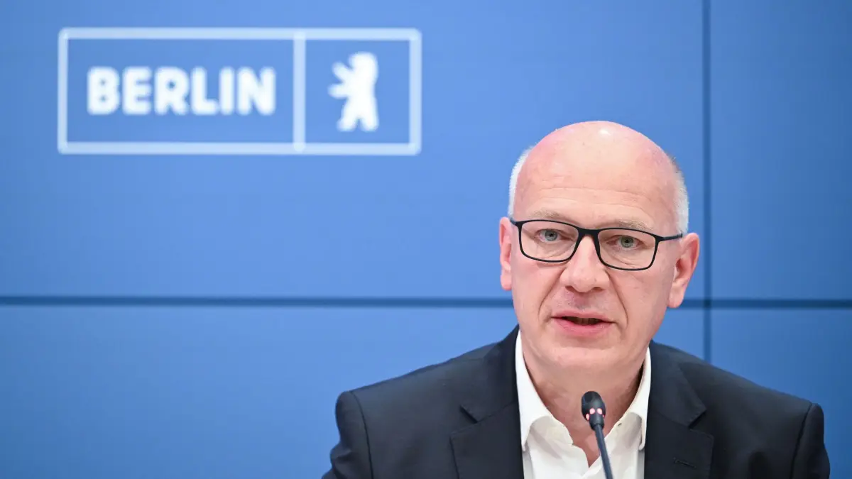 Berlins Regierender Bürgermeister Kai Wegner (CDU)