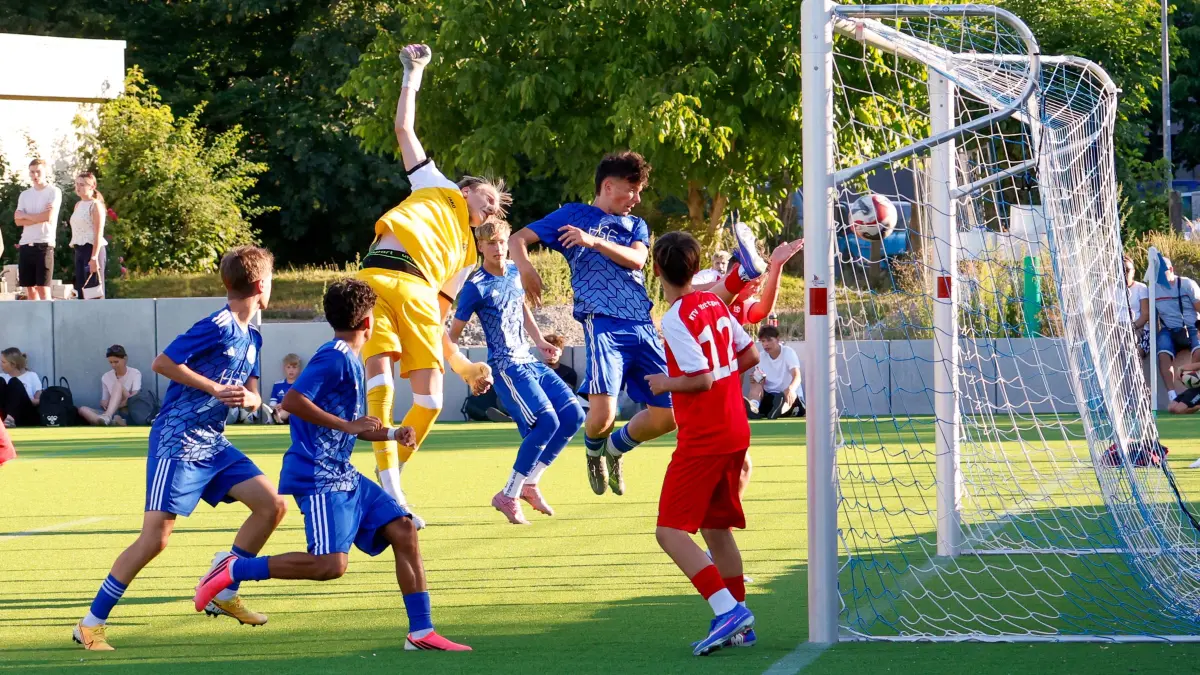 Fußball C-Junioren Landesstaffel Saison 2025/26 Wiederholungsspiel Sportfreunde Schwäbisch Hall - MTV Stuttgart 7:0