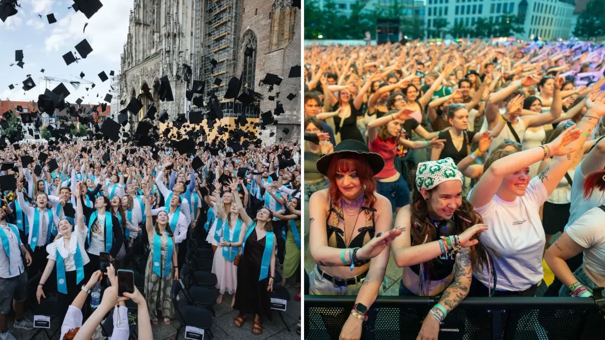 Abschlussfeier, Party auf dem Münsterplatz und auf dem Schwal - Das ist am Freitag vor dem Schwörwochenende geboten