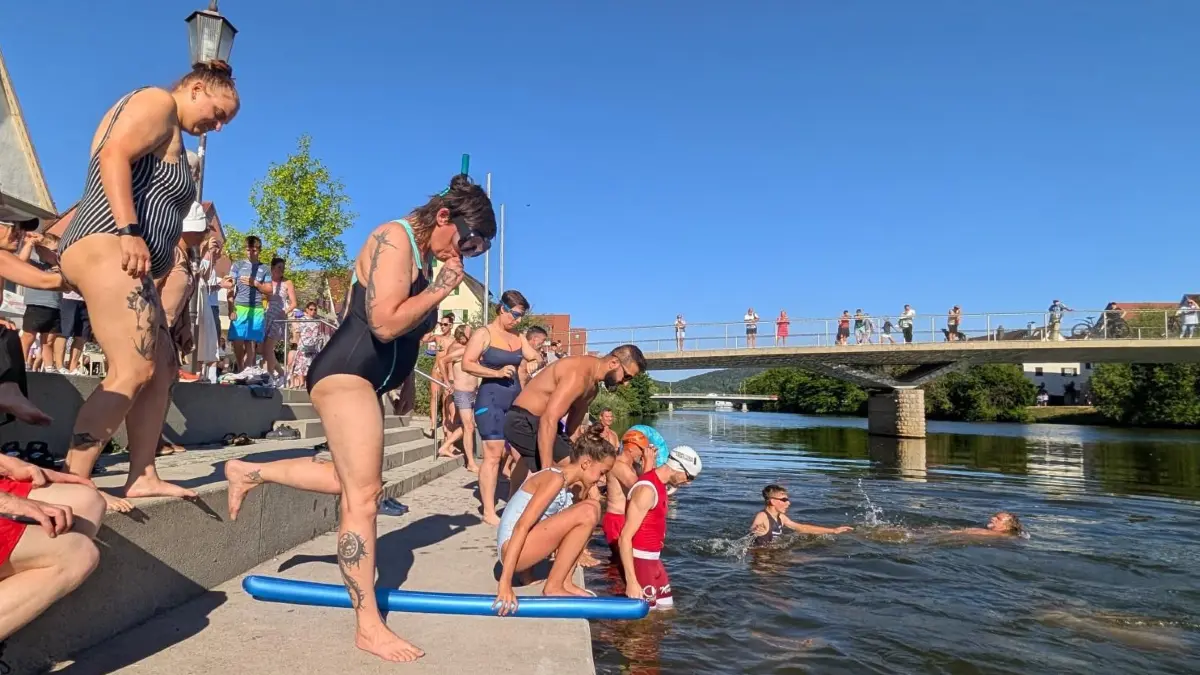 Neckarschwimmen Rottenburg