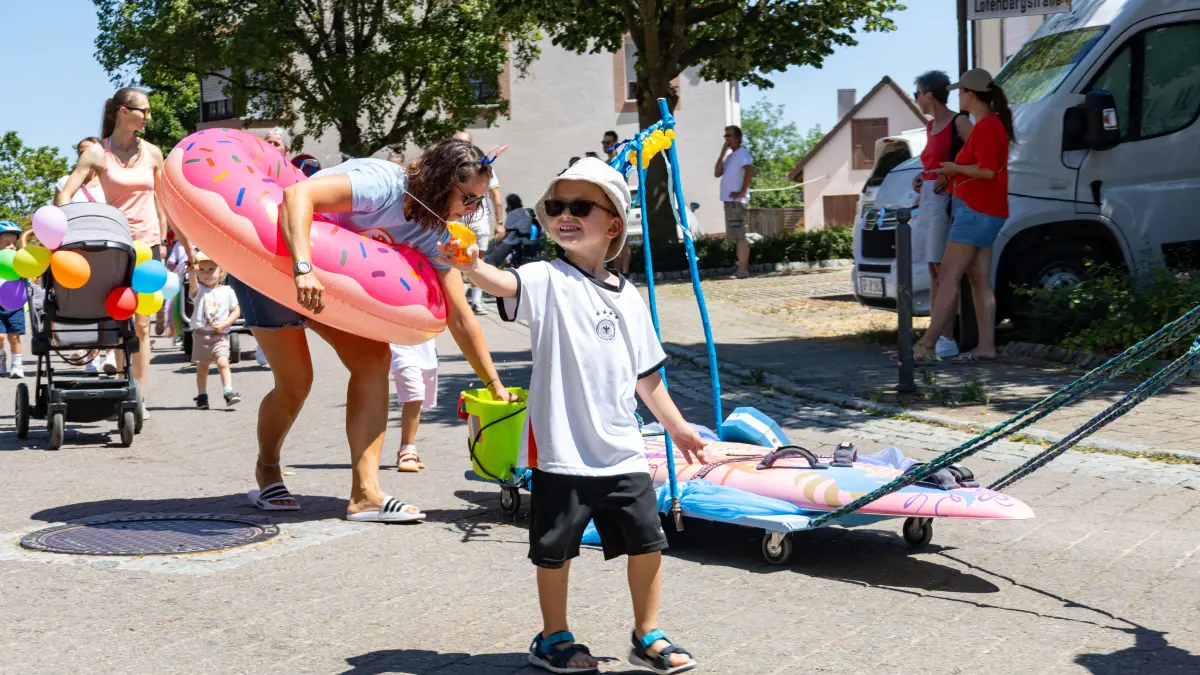 Eschenbach: Kinderfest mit Festumzug