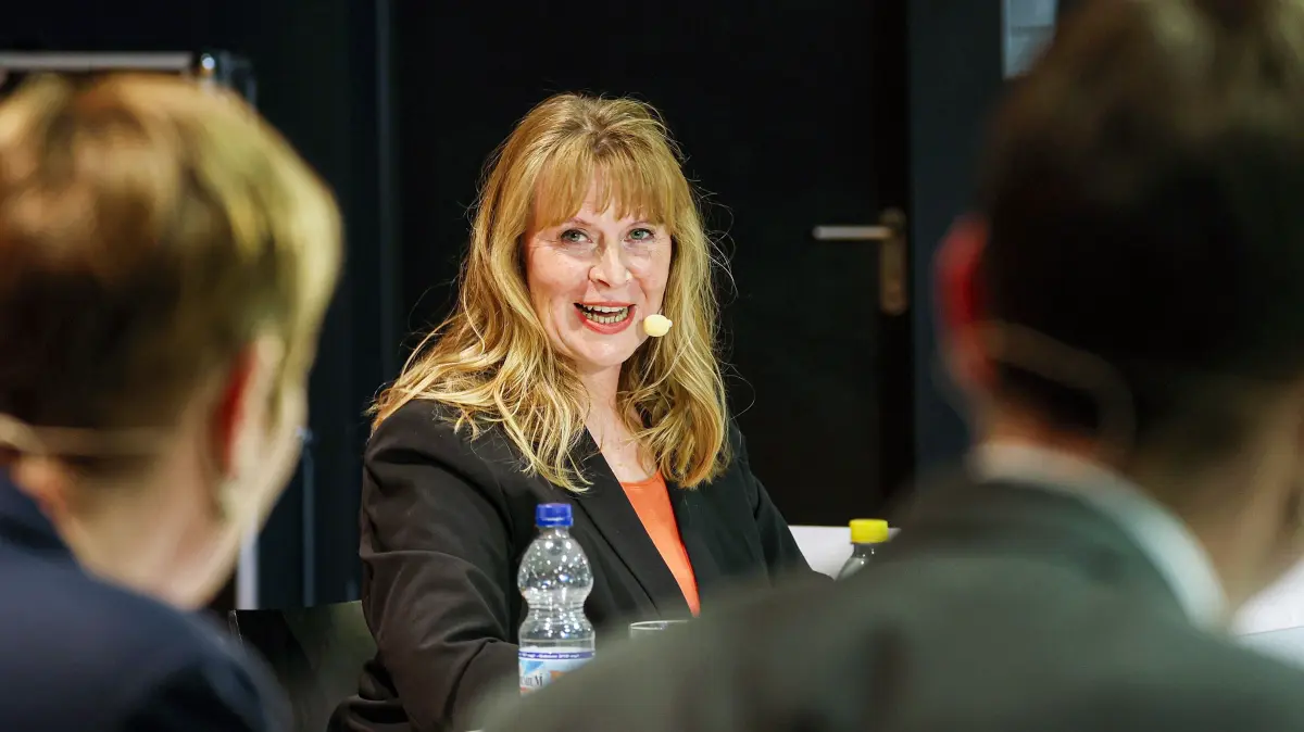 Beim HT-Wahlforum stand Petra Weber vor drei Jahren Rede und Antwort.