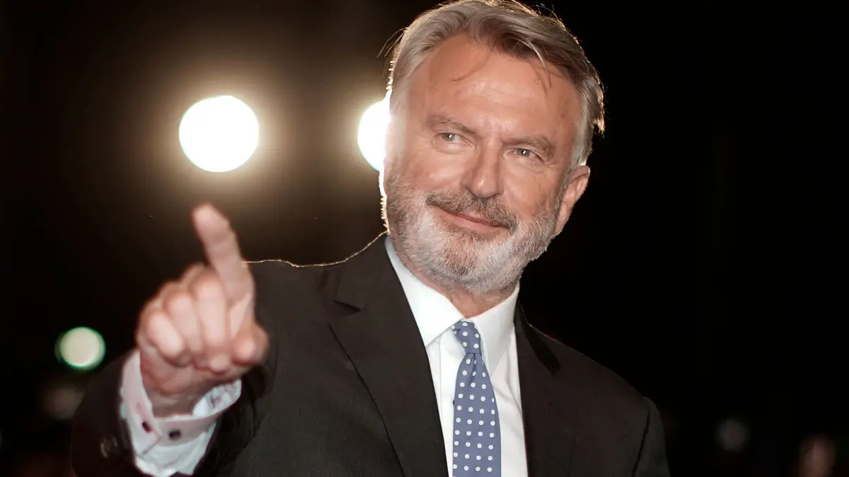 FILES-AUSTRALIA-FILM-SAM NEILL: (FILES) Actor Sam Neill arrives for the premiere of "Blackbird" during the Toronto International Film Festival in Toronto, Ontario on September 6, 2019. "Jurassic Park" star Sam Neill died in Australia on July 13, 2026 aged 78, according to a family statement that described his death as "sudden and unexpected". (Photo by Geoff Robins / AFP)