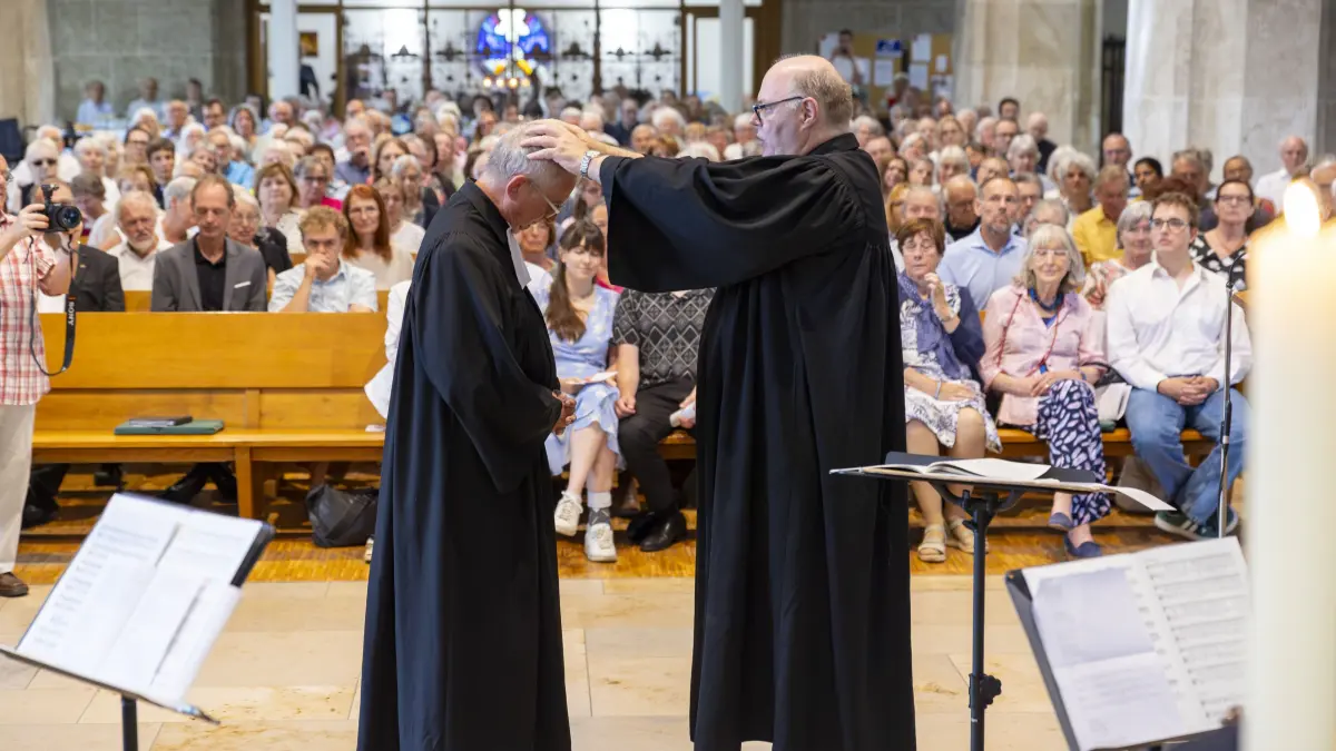 Entpflichtung Pfarrer Dietrich Crüsemann in der Stadtkirche Geislingen