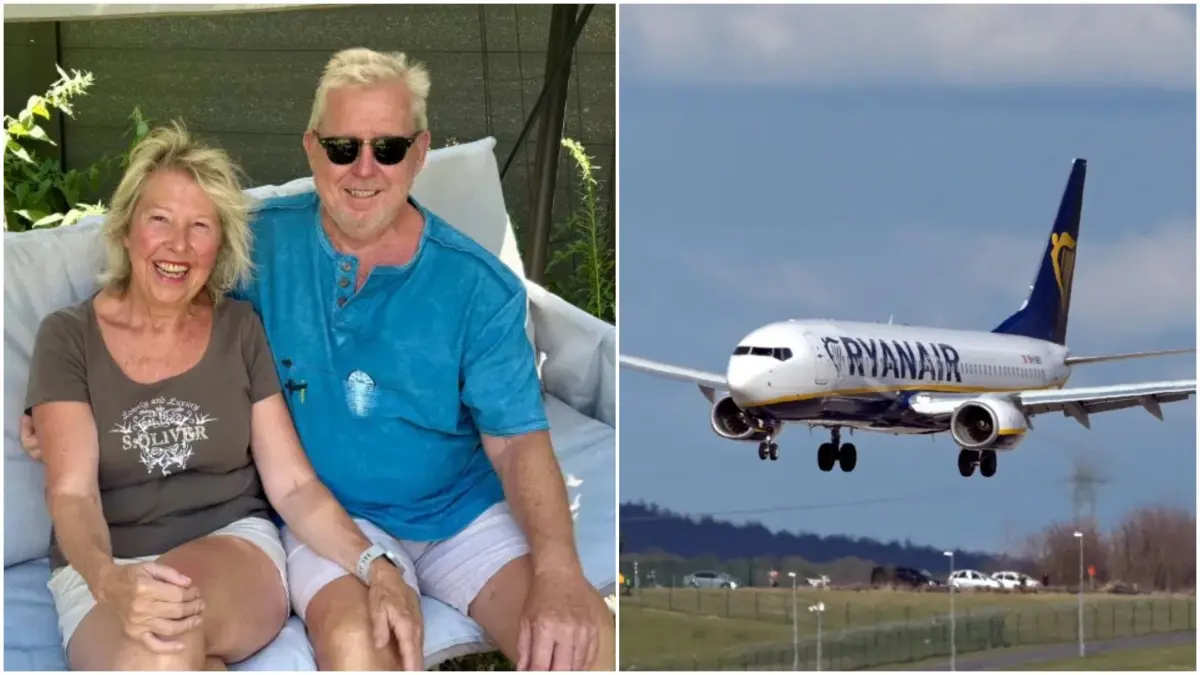 Doris und Horst Scharlipp aus Pfuhl waren an Bord der Maschine, in der ein Fenster platzte.
