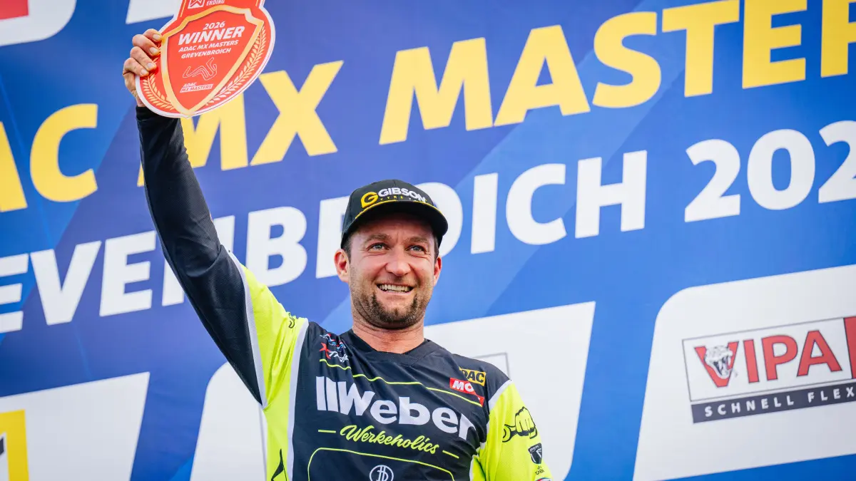 ADAC MX Masters 2026 , ADAC MX Masters Grevenbroich
Maximilian Nagl ( Deutschland / Triumph / DÖRR MOTORSPORT TRIUMPH RACING POWERED BY KRETTEK ) beim ADAC MX Masters