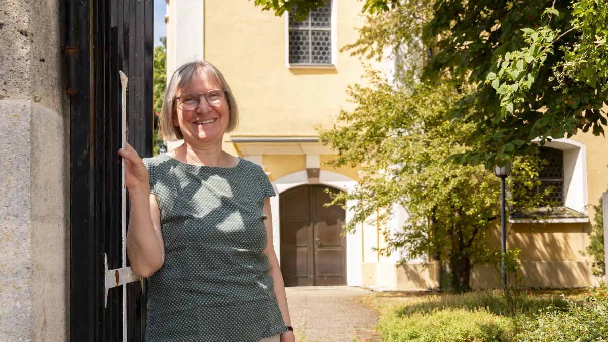 Helga Striebel, Pfarrerin der Verbundkirchengemeinde Türkheim-Aufhausen