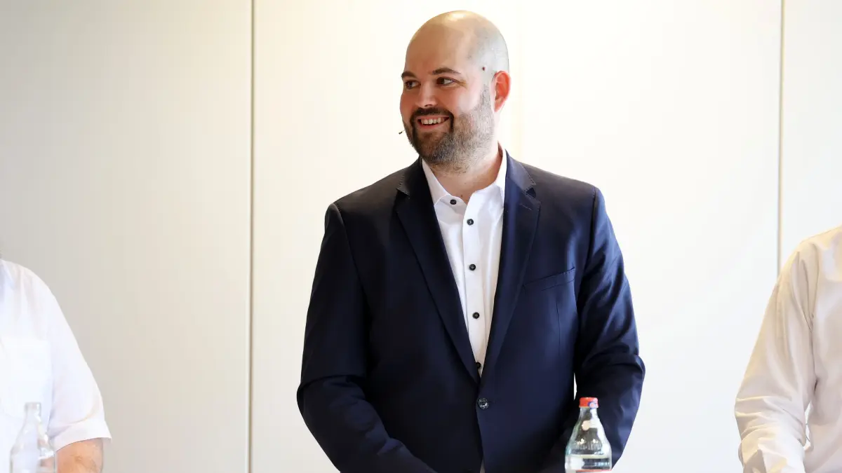 Erik Knobloch holte sich im ersten Wahlgang für das Bürgermeisteramt 36,9 Prozent der Riedericher Stimmen.