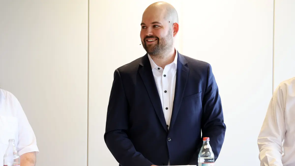 Erik Knobloch holte sich im ersten Wahlgang für das Bürgermeisteramt 36,9 Prozent der Riedericher Stimmen.