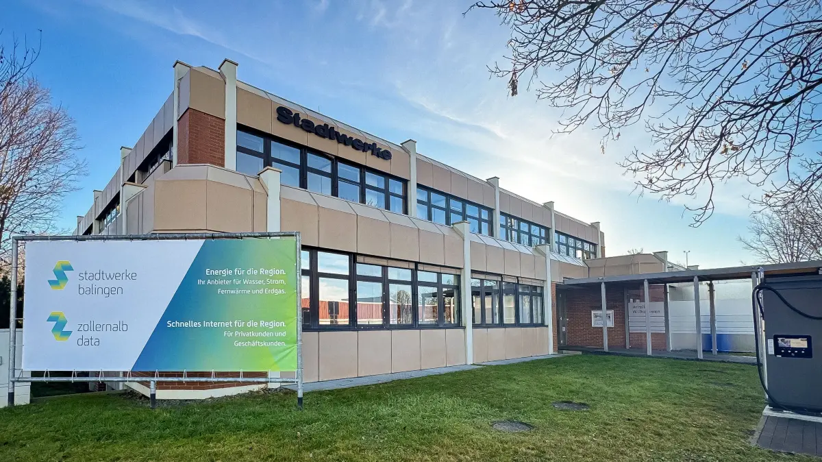 Gebäude der Stadtwerke Balingen