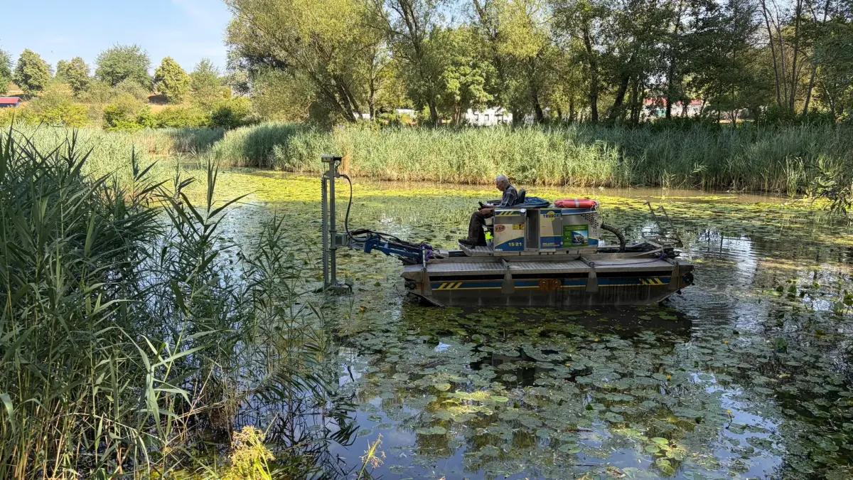 Mähboot Empfingen Tälesee