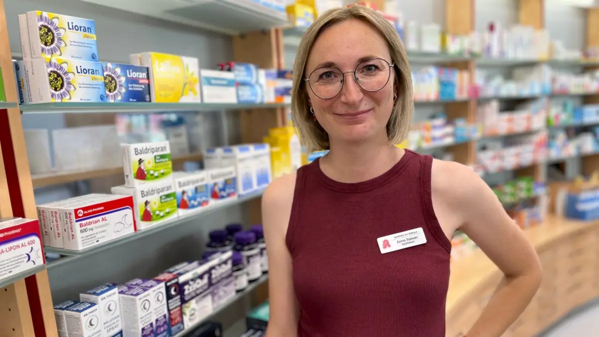 Anna Treinen ist die neue Inhaberin der Apotheke am Rathaus in Sulz.