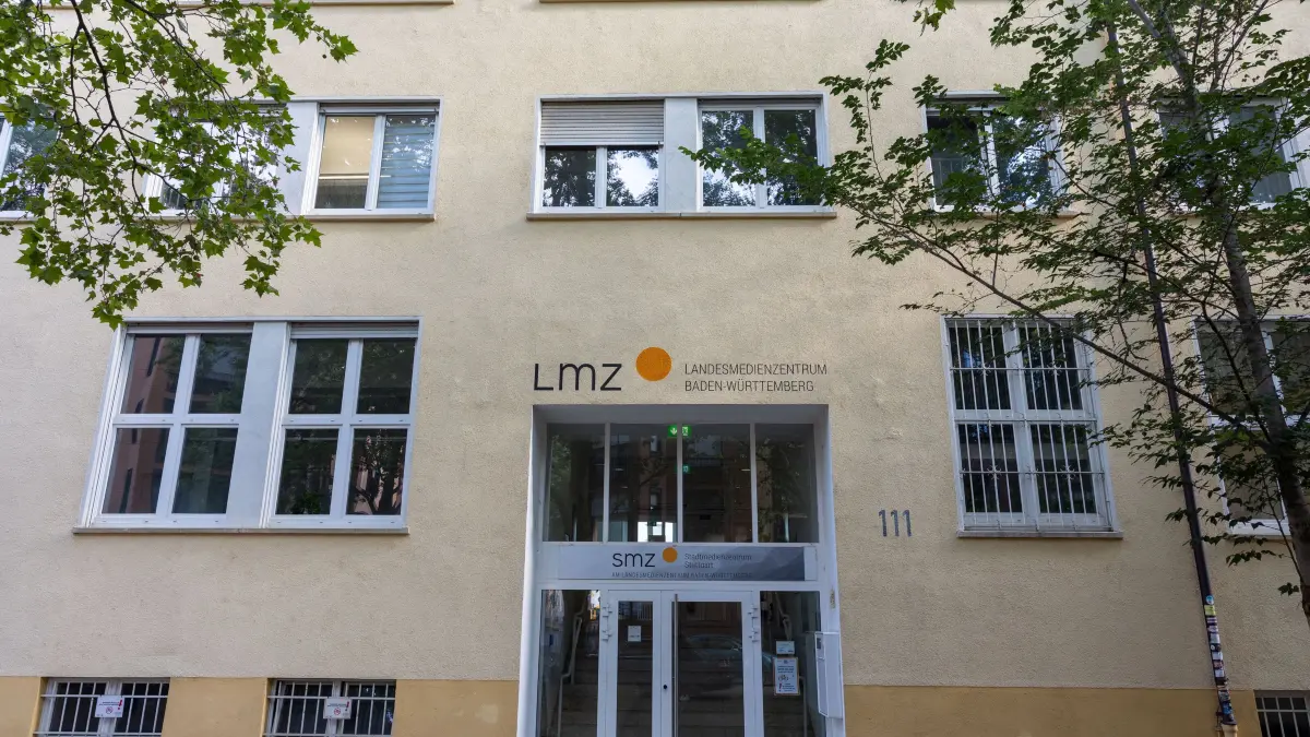 Landesmedienzentrum LMZ: Das Landesmedienzentrum LMZ in der Rosenbergstraße 111 in Stuttgart.