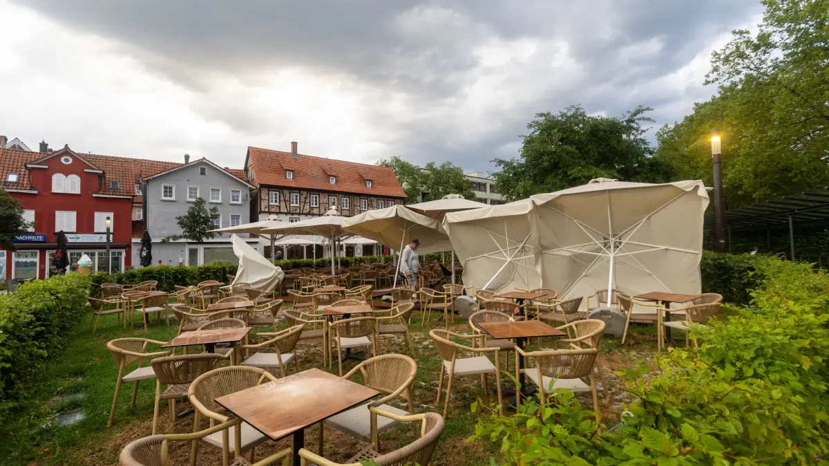 Unwetter Gewitter Hagel Reutlingen 15. Juli 2026