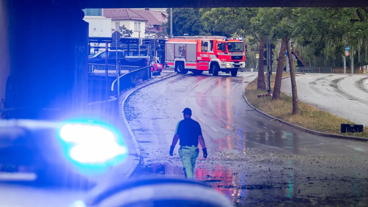 Unwetter Gewitter Reutlingen Hagel 15. Juli 2026