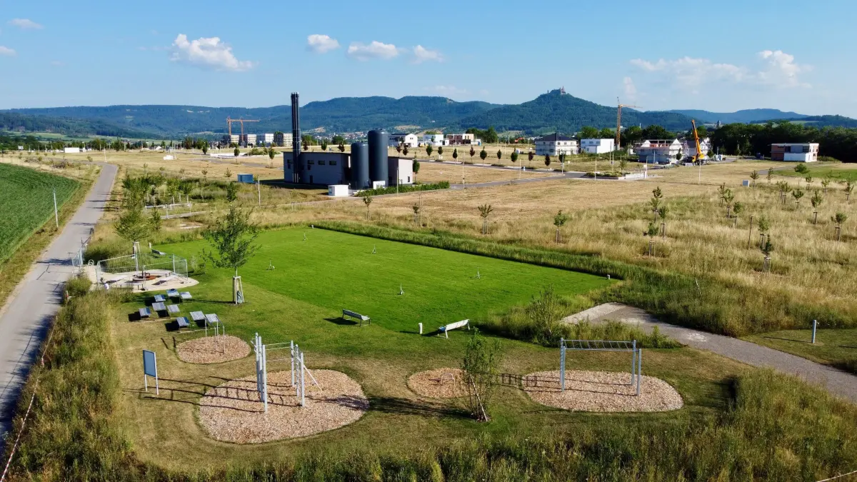 Die Freizeitanlage im Hechinger Neubaugebiet Killberg IV ist eingeweiht.