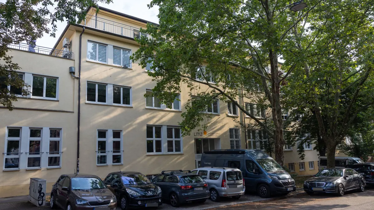 Landesmedienzentrum LMZ: Das Landesmedienzentrum LMZ in der Rosenbergstraße 111 in Stuttgart.