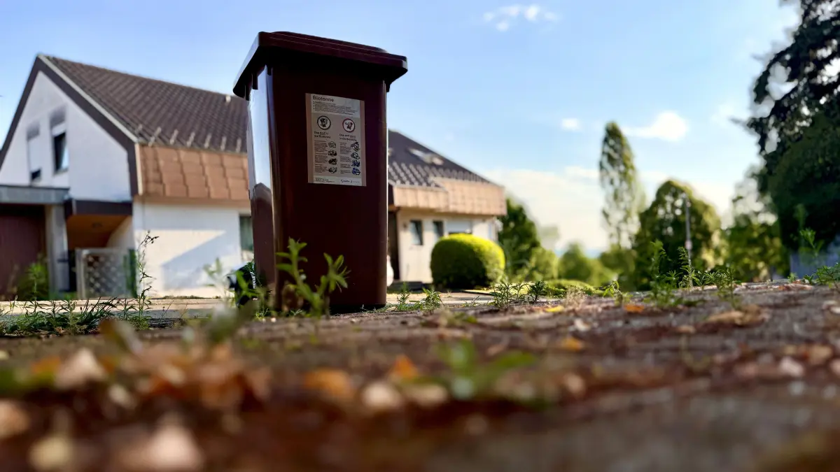 Biotonne, braune Tonne, Müllabfuhr in Auenwald Feature