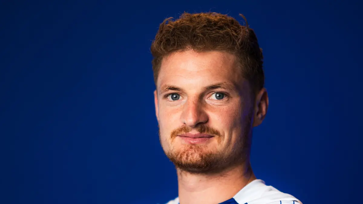 Der FV Illertissen startet in die Saison der Fußball-Regionalliga Bayern 2026/27. Maximilian Neuberger, Nummer 38.