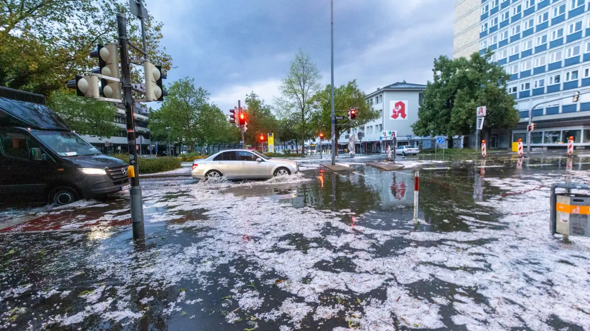 Unwetter Gewitter Reutlingen Hagel 15. Juli 2026