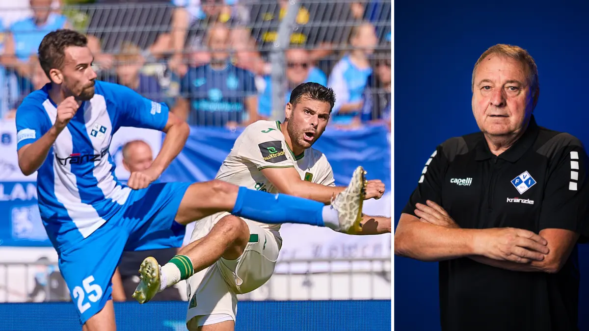 Karl-Heinz Bachthaler (rechts) verabschiedete sich beim bayerischen Fußball-Viertligisten FV Illertissen eigentlich aus der ersten Reihe. Aktuell ist er aber wieder die prägende Figur im sportlichen Bereich.