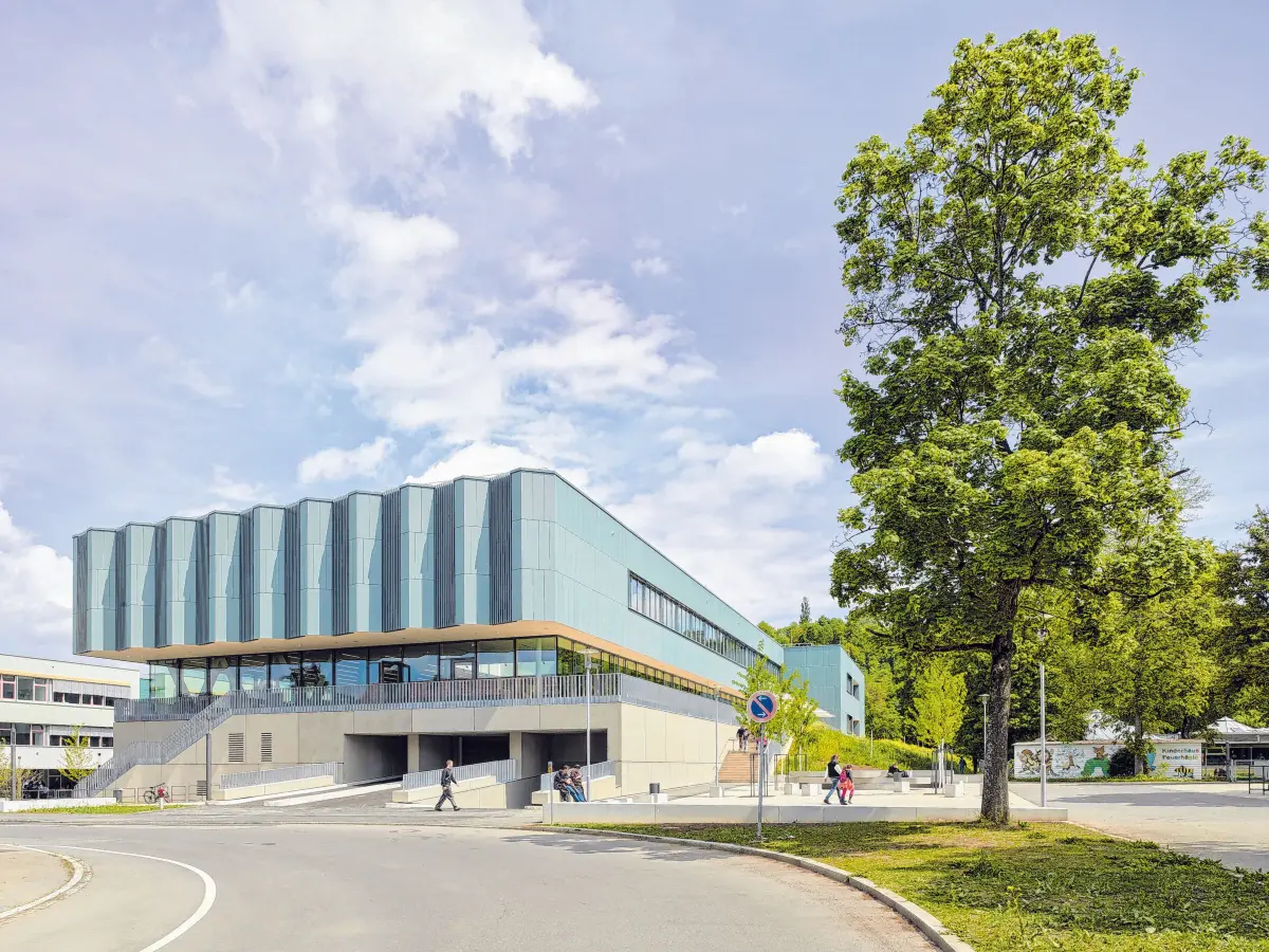 Der neue Schulcampus in Derendingen ist fertig.Foto: Roland Halbe⇥Honorarfrei