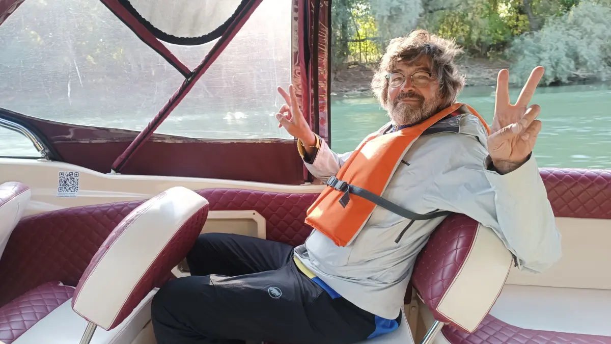 Die Fahrradtour nach Istanbul brachte für Rudi Teuffel nicht nur Erlebnisse auf dem Zweirad mit sich.