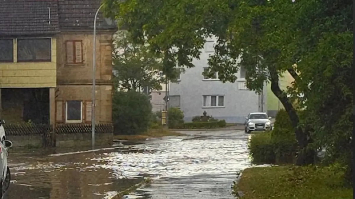 Unwetter Juli 2026, Nacht mit 44 Einsätzen