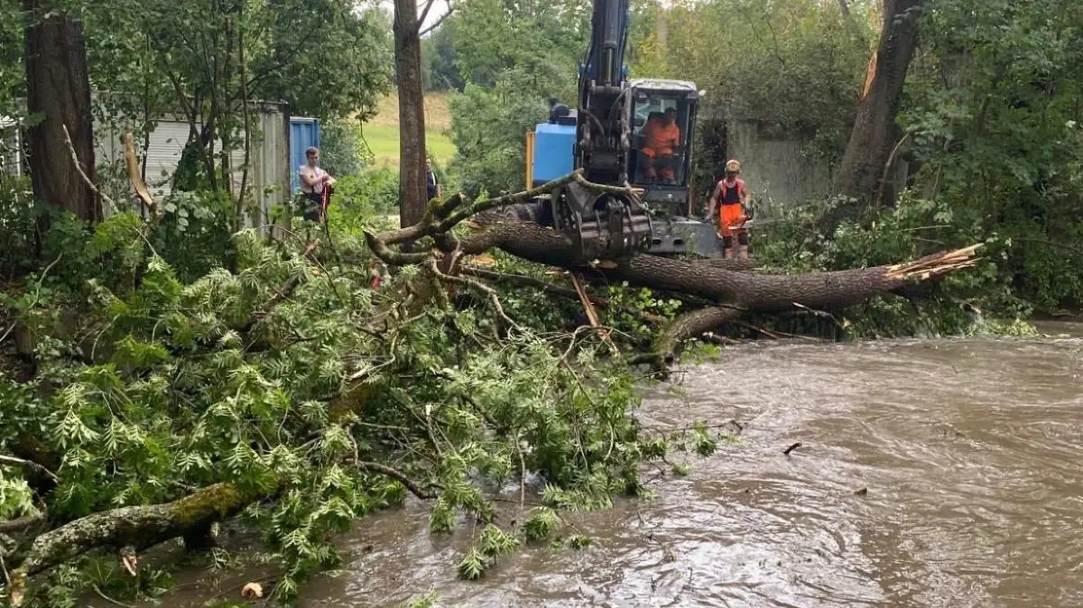 Die Riedericher Wehr war rund 30 Mal im Einsatz.