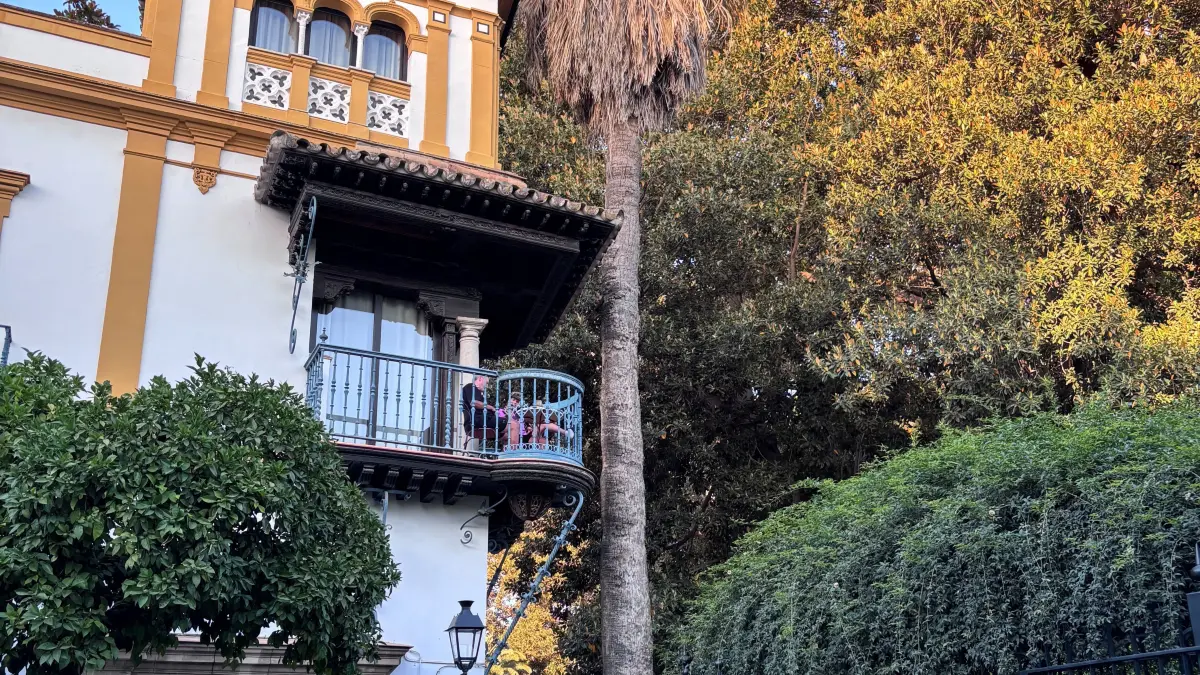 Rosinas Balkon: Dort könnte Giacchino Rossinis Oper "Der Barbier von Sevilla" spielen
