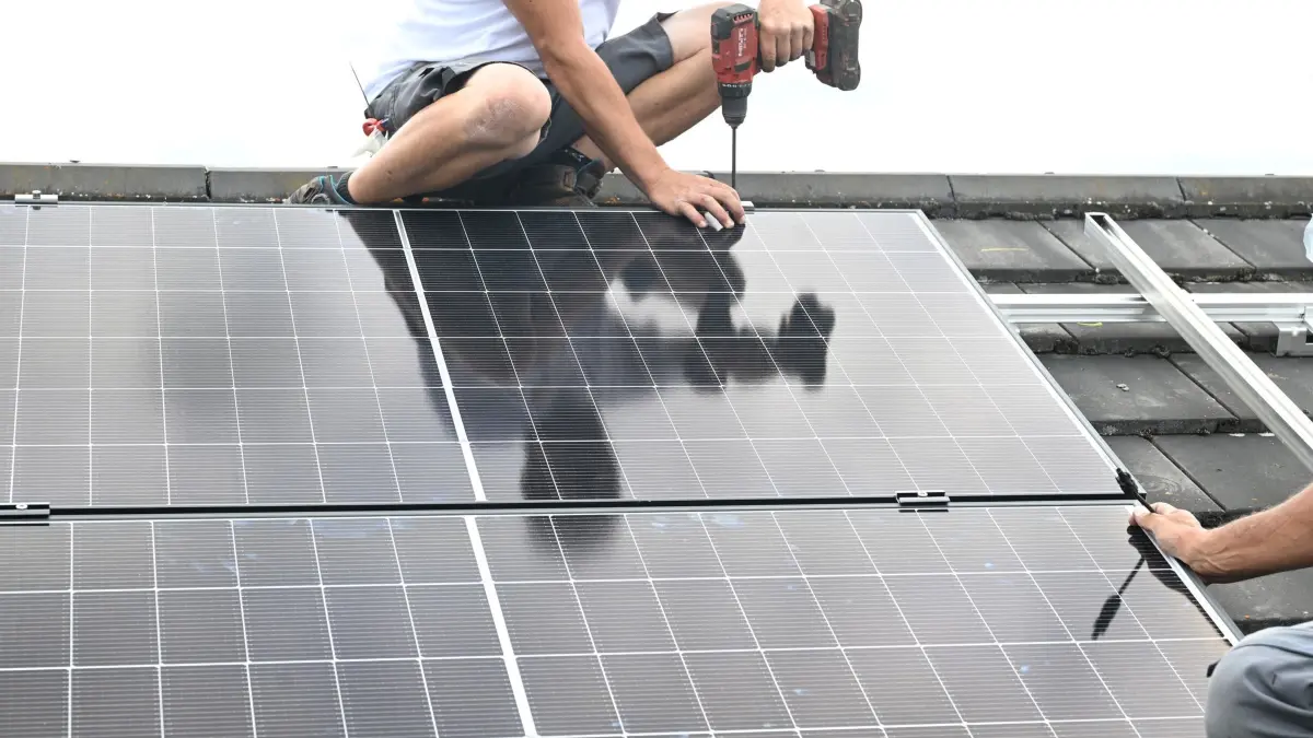 Installation einer PV Anlage