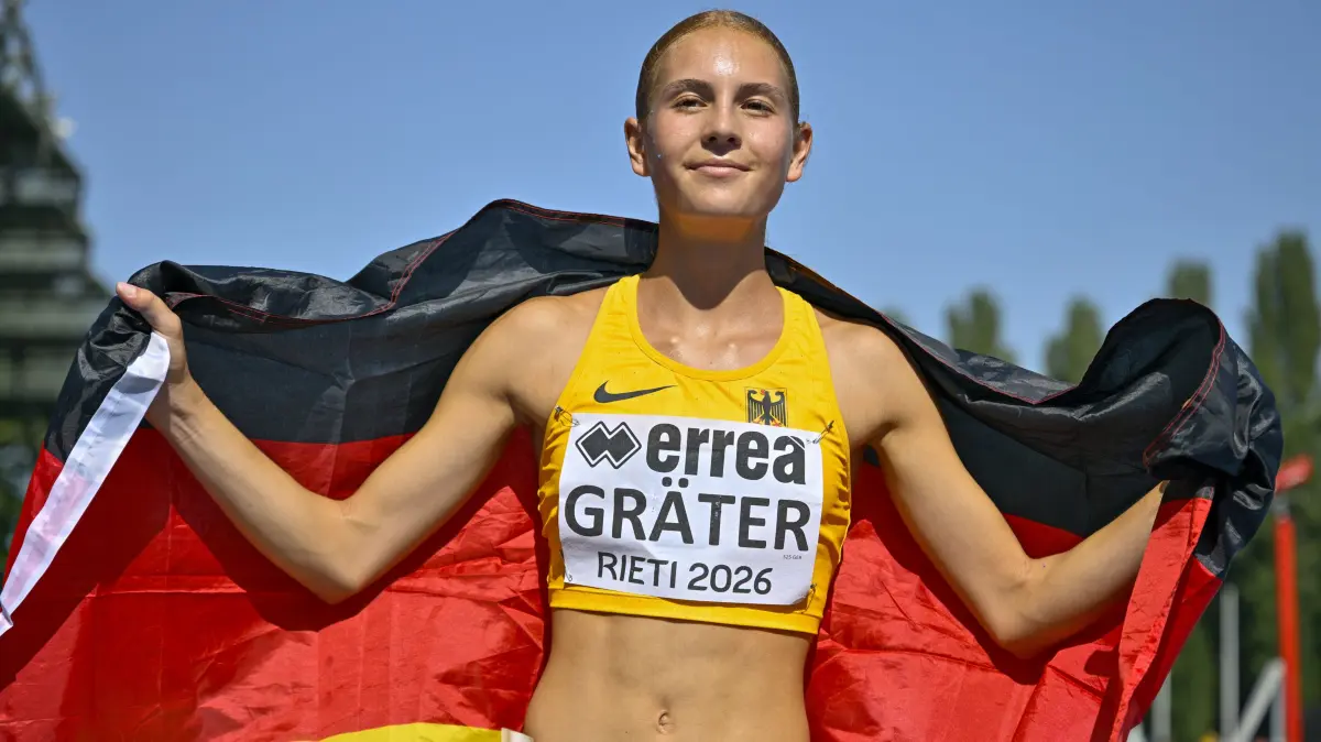 Leichtathletik U18-Europameisterschaften in Rieti 2026 Franziska Gräter TSG Schwäbisch Hall