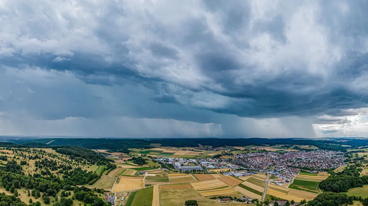 Unwetter in Heidenheim