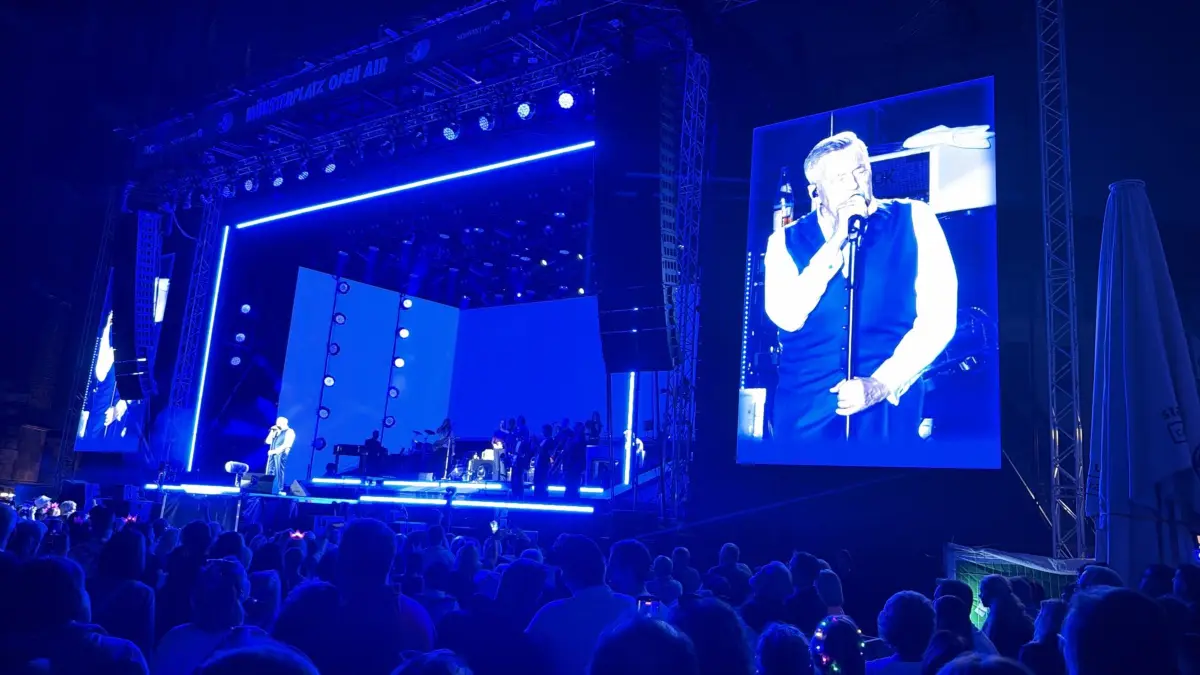 Schwörsonntag 2026 - Konzert von Roland Kaiser auf dem Münsterplatz