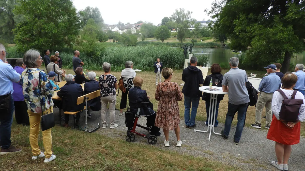 Einweihung Kunstweg Josef Henger Empfingen