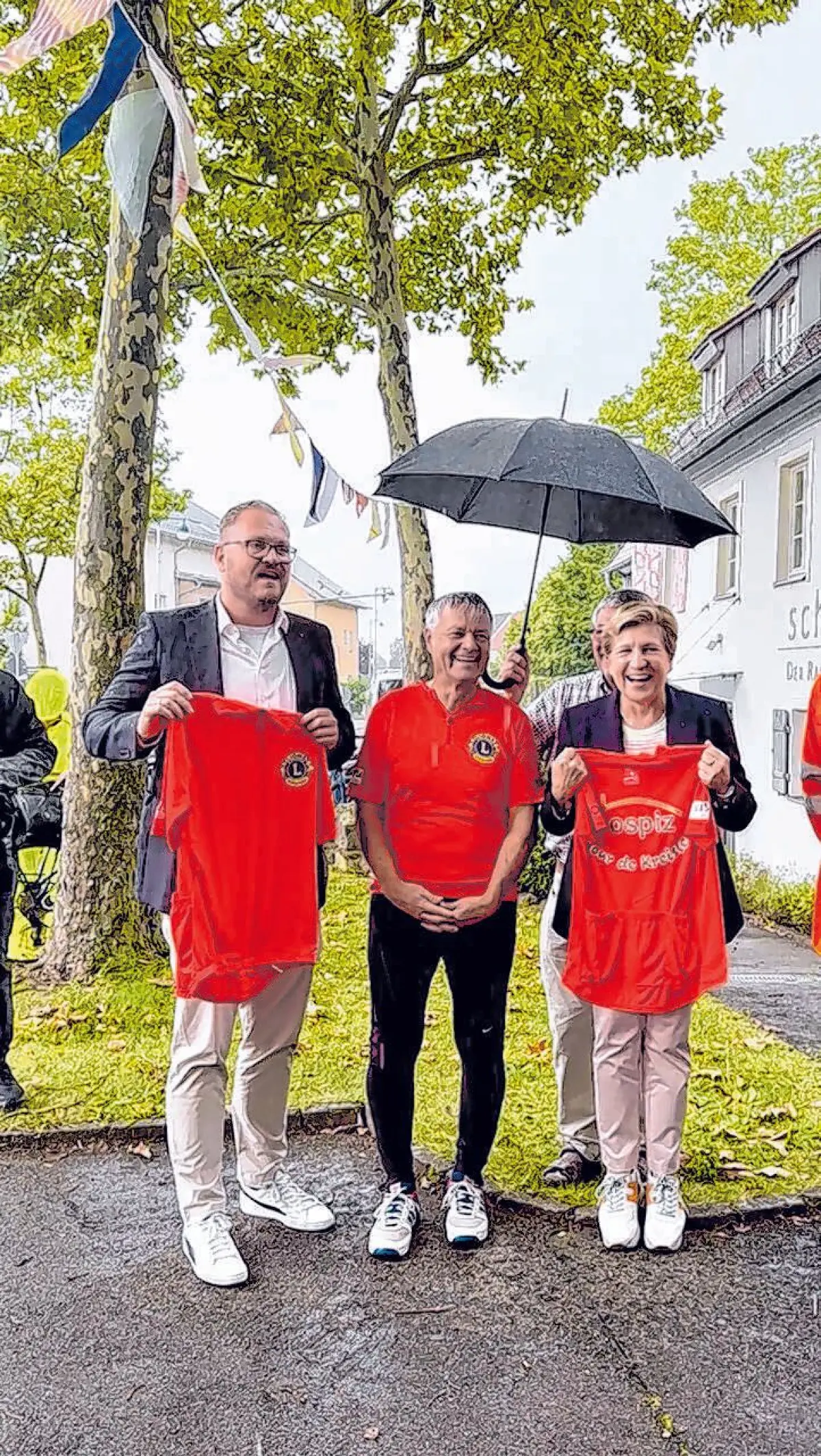Und wieder unterstützt der Lions-Club Geislingen die Tour de Kreisle wie hier imVorjahr.Foto: Lions-ClubGeislingen