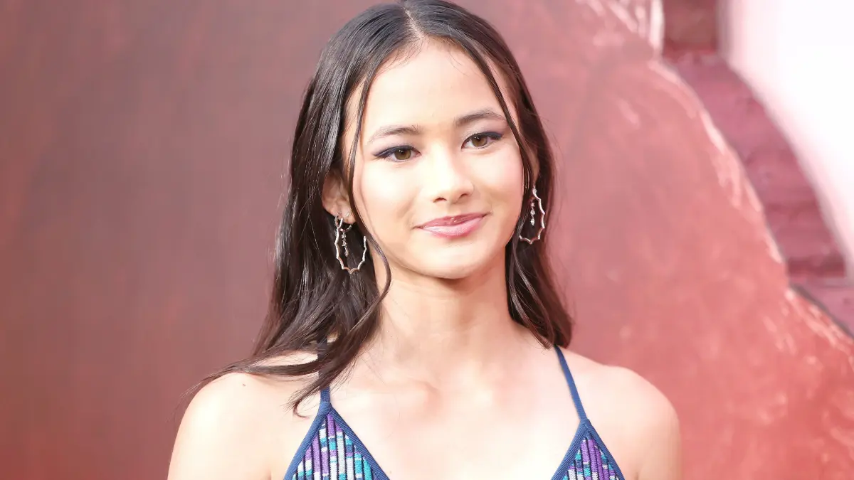 March 25, 2024, Los Angeles, California, USA: LOS ANGELES, CA - MARCH 25, 2024: Kaylee Hottle at the Warner Bros. Premiere of Godzilla X Kong: The New Empire at the TCL Chinese Theatre IMAX. Los Angeles USA - ZUMAg107 20240325_zep_g107_116 Copyright: xNinaxPrommerx