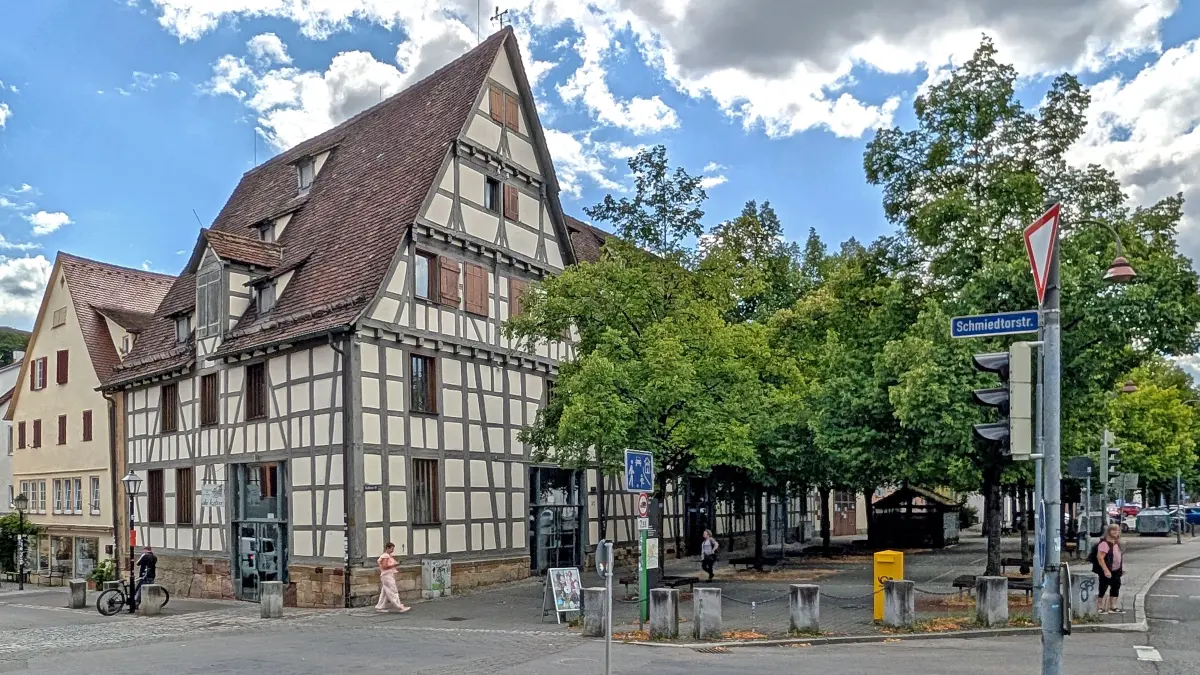 Die Kelter an der Ecke Schmiedtorstraße/Kelternstraße in Tübingen soll neu verpachtet werden.