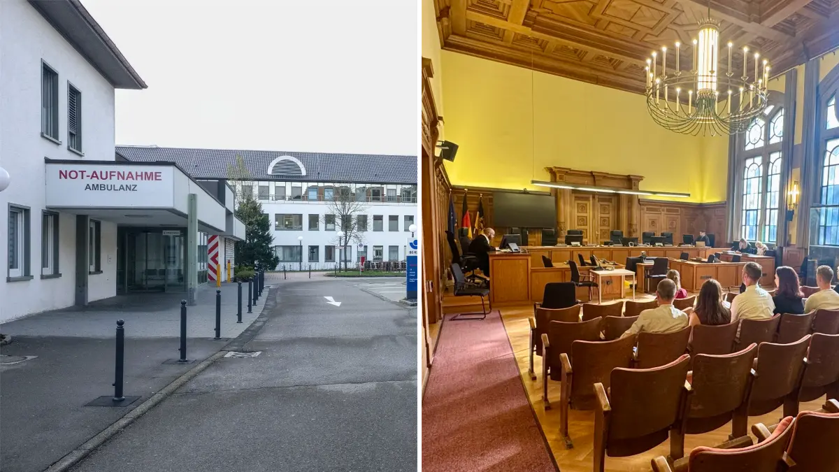 Am Dienstag fiel das Urteil wegen des brutalen Angriffs auf zwei Polizeibeamte in der Notaufnahme der Tübinger BG-Klinik. Im Publikum saßen etliche Kolleginnen und Kollegen, darunter auch der Tübinger Revierleiter.