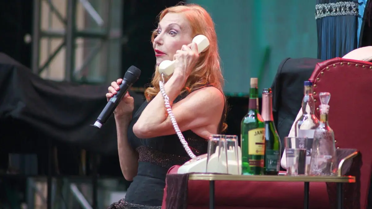 Ute Lemper vor zwei Jahren bei den Schlosshofkonzerten.