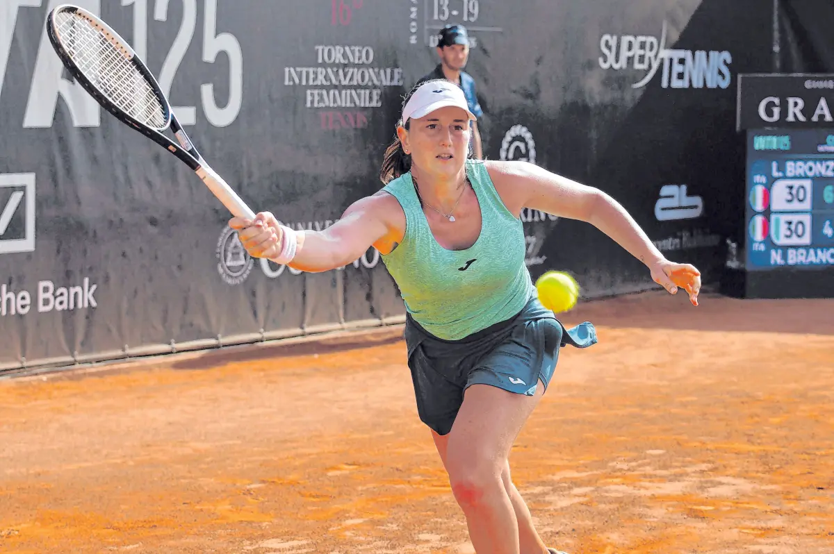 Die Italienerin Nuria Brancaccio führt bei der 27. Auflage der CTS Ladies Open powered by Hohenzollerische Zeitung die Setzliste an. ⇥Foto: IMAGO/IPA Sport/ABACA