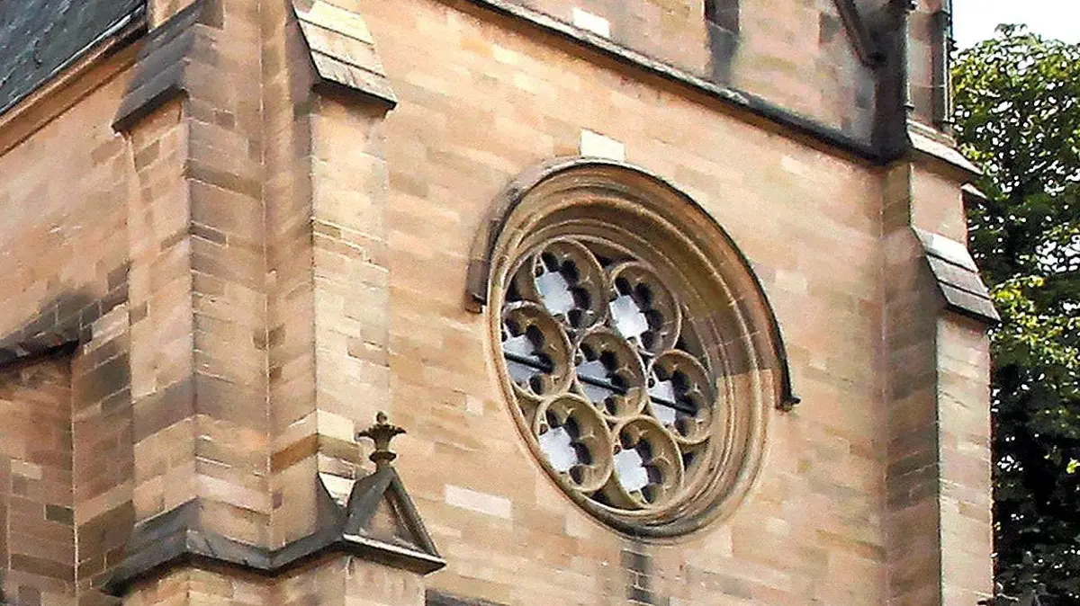 (ohne Überschrift): Vorsicht: Dieses Foto ist möglicherweise nur für den einstigen Verlag Schwäbisches Tagblatt verwendbar. Die Johanneskirche. Bild: Sommer 01.09.2010